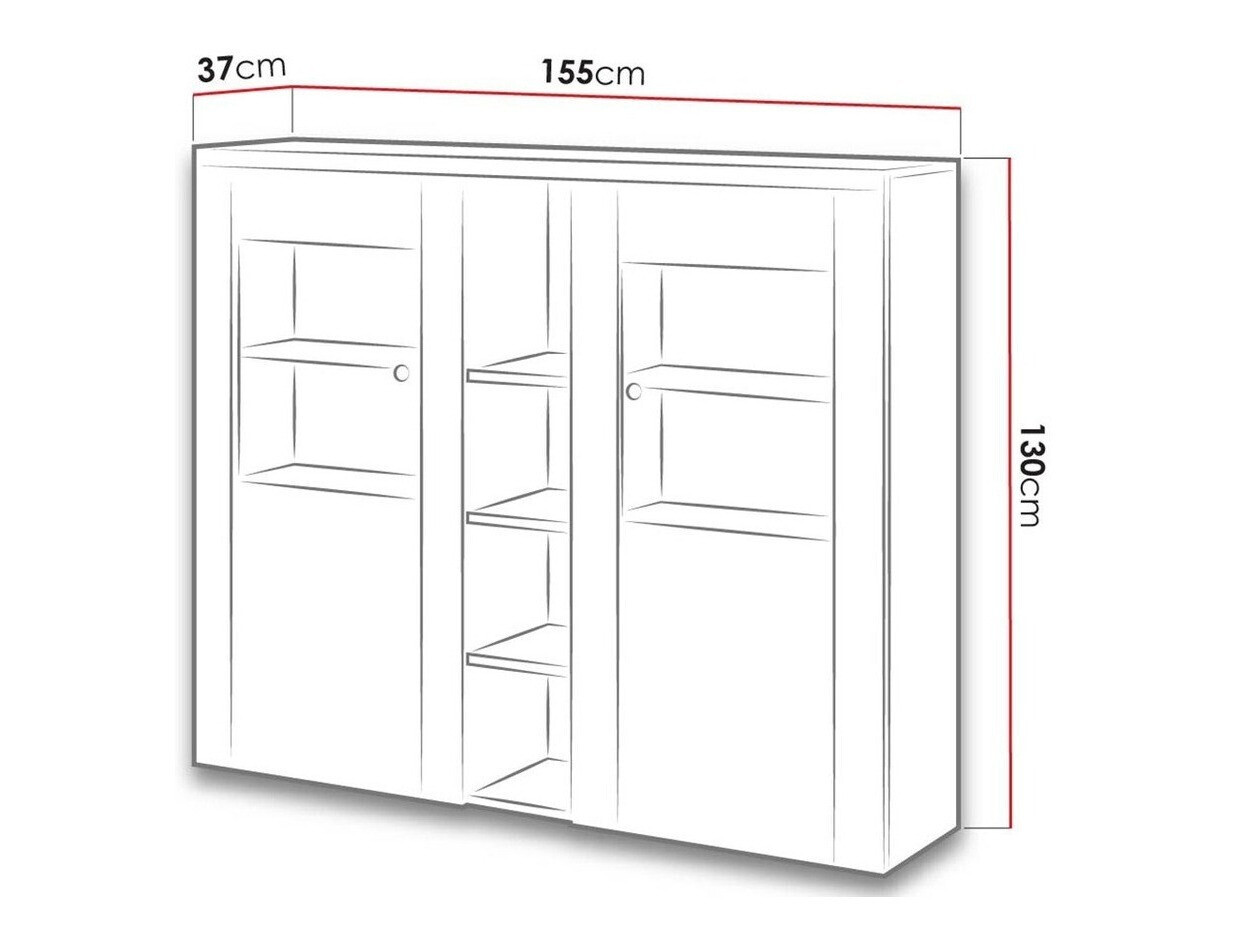 Ormarić Salelbo 105 (Riviera hrast)