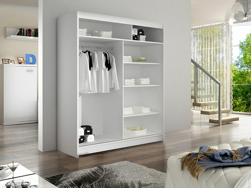 Ormar Closico 148 (Crno + Zanatski hrast)