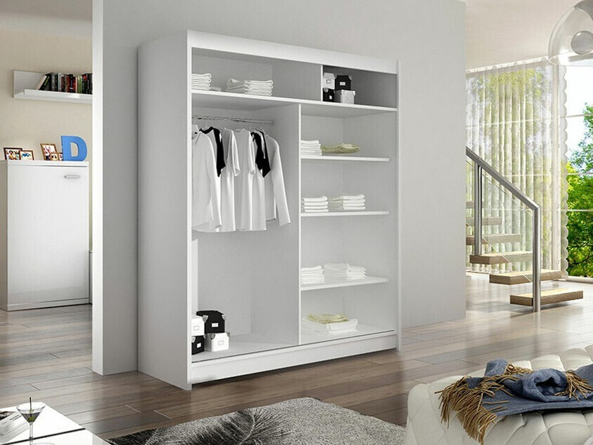 Ormar Closico 149 (Crno + Zanatski hrast)