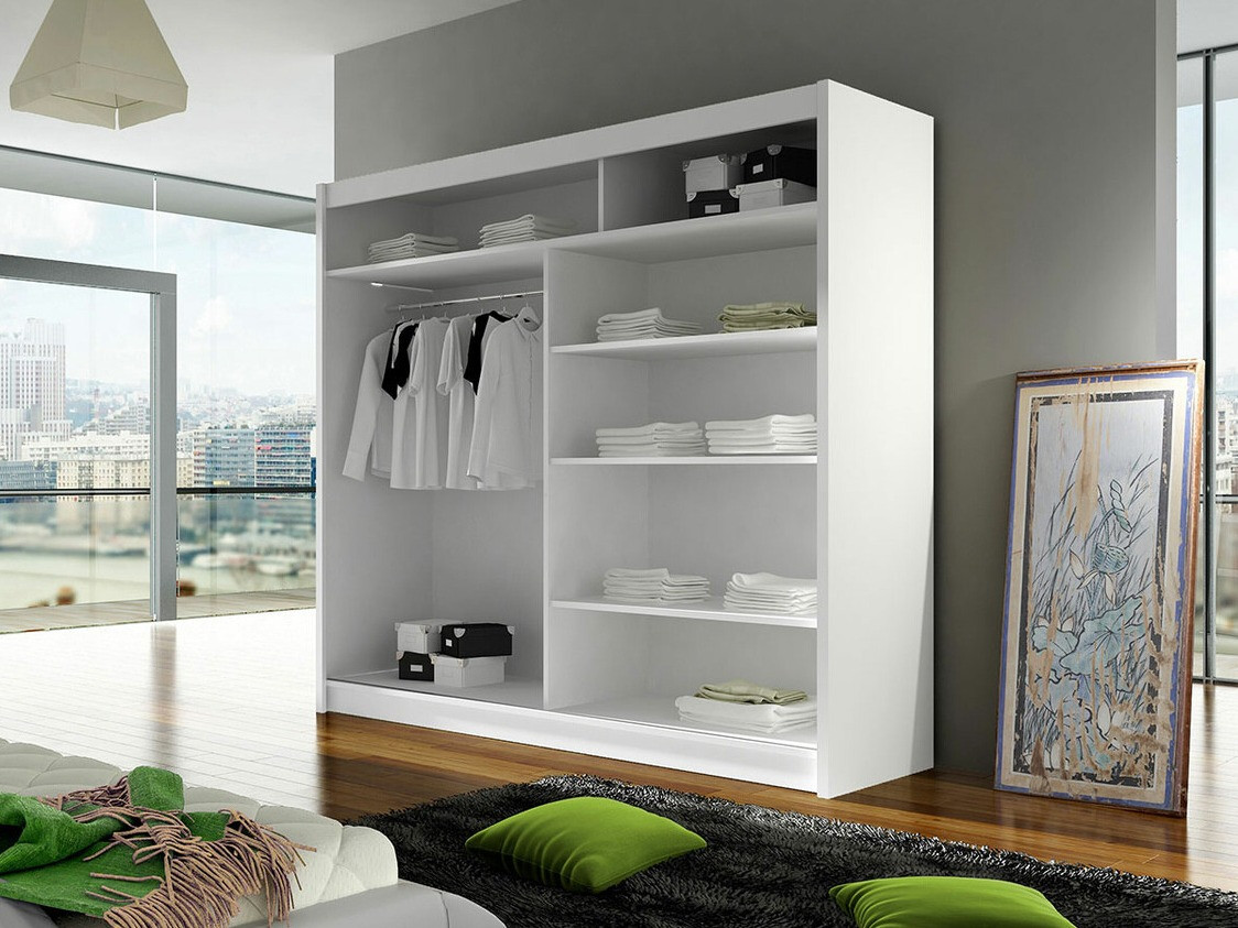 Ormar Closico 154 (Crno + Zanatski hrast)