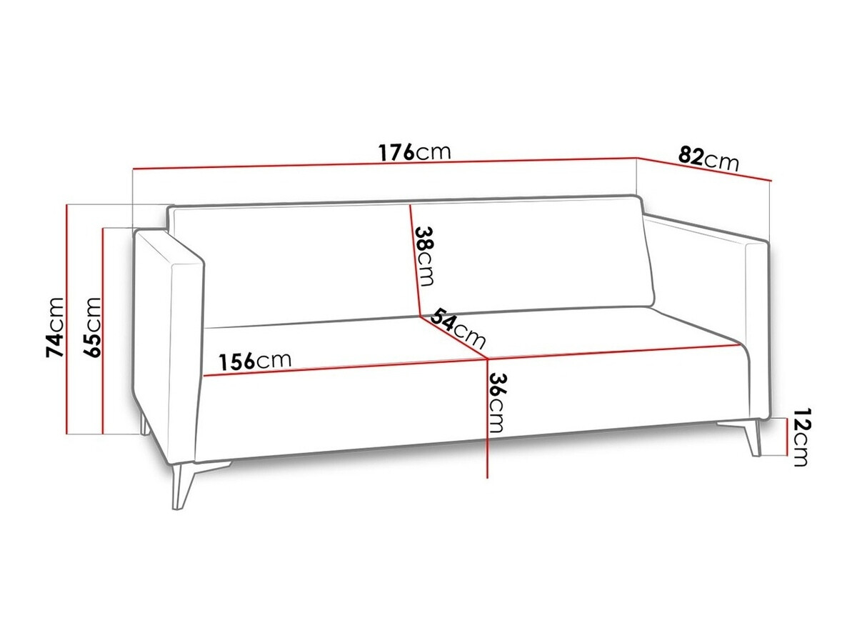 Sofa Virmore 100 (Solo 251)