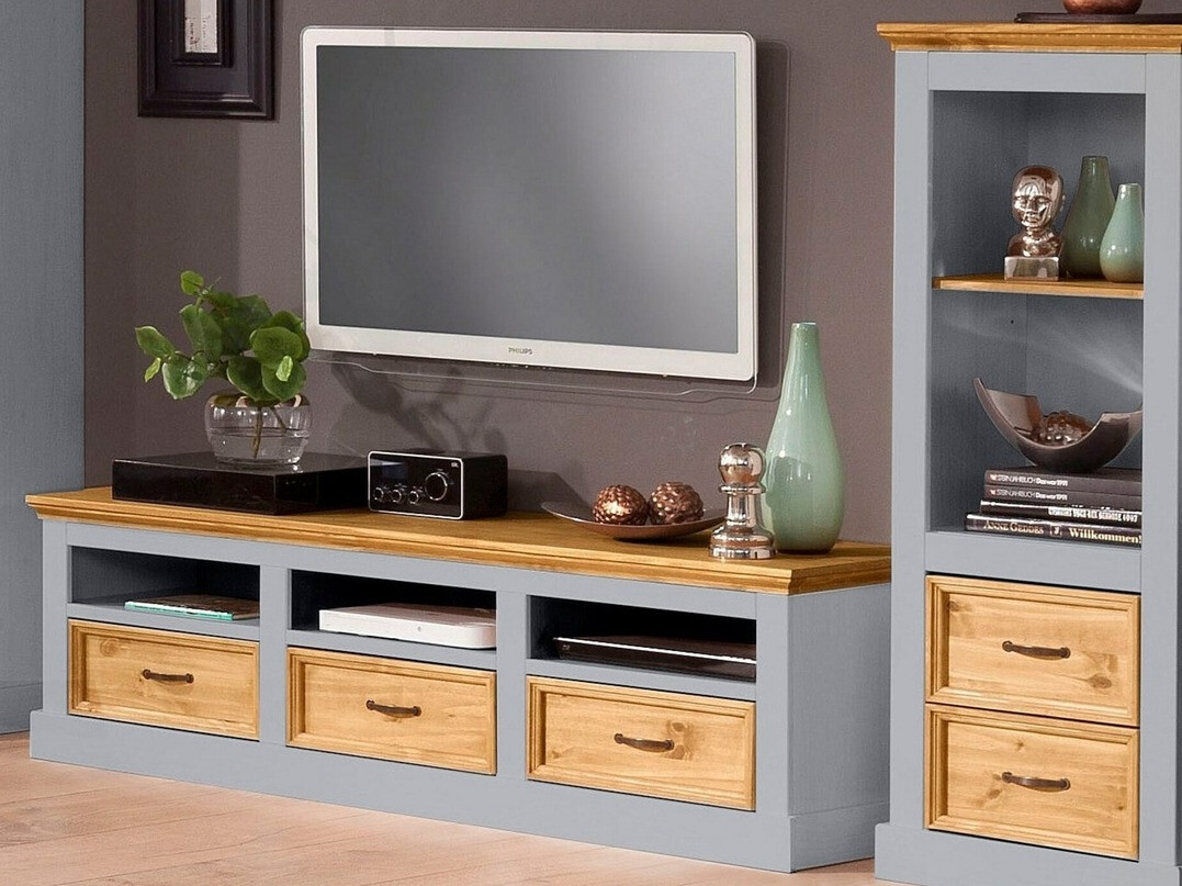 TV komoda Tolelio 102 (Sivo + Bor)
