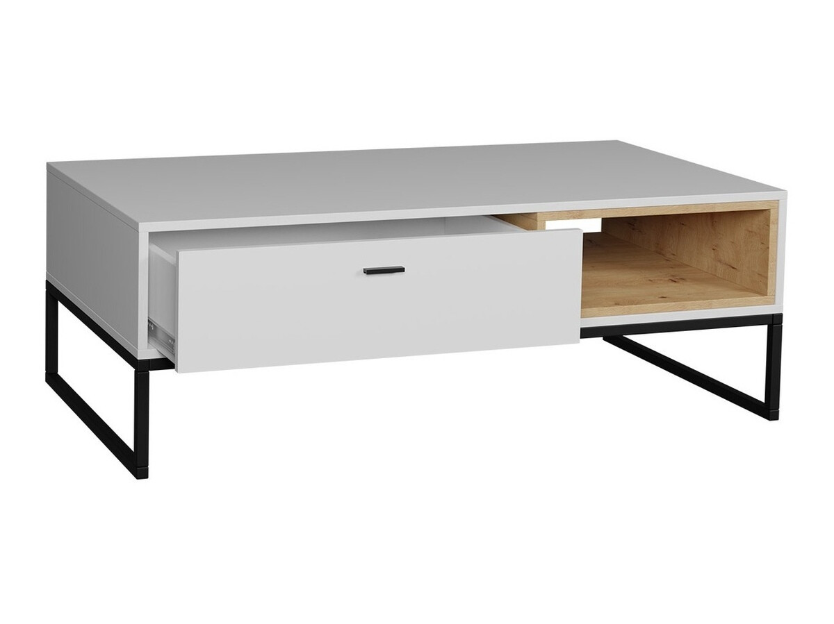 Set za dnevnu sobu Baltesi 109 (Zanatski hrast + Crno)