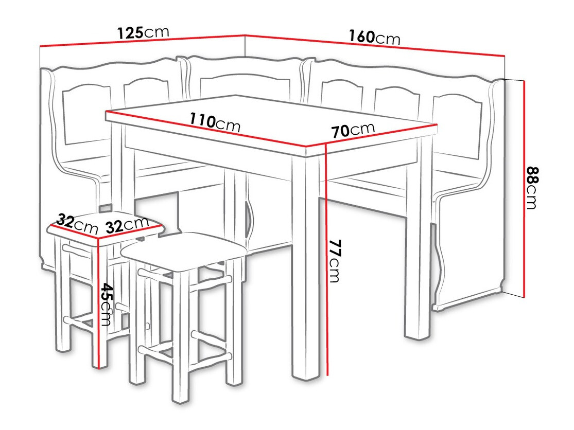 Kuhinjski ugao Edmond 102