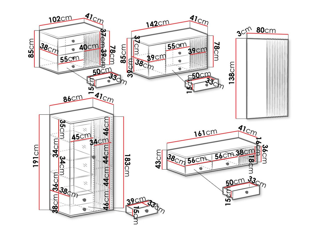 Set za dnevnu sobu Venmava 110