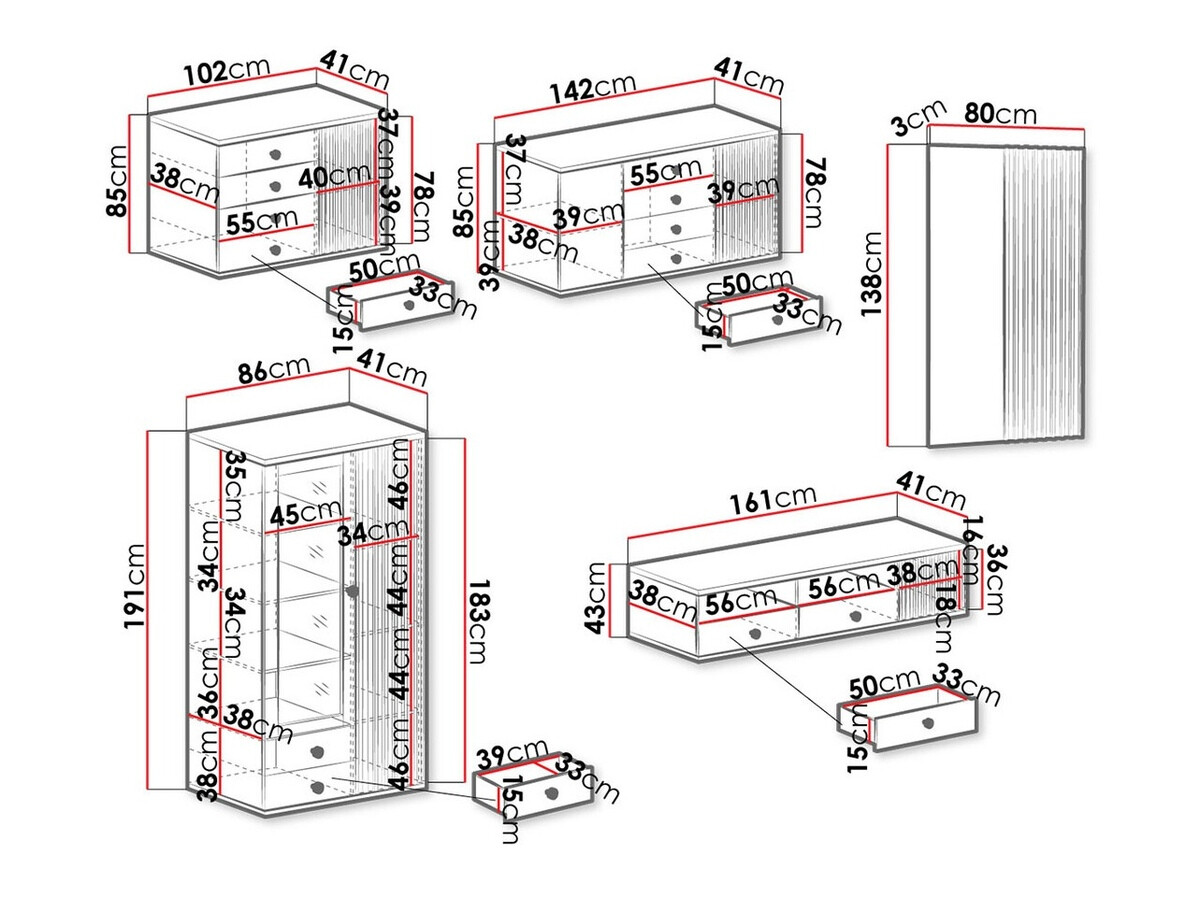 Set za dnevnu sobu Venmava 110