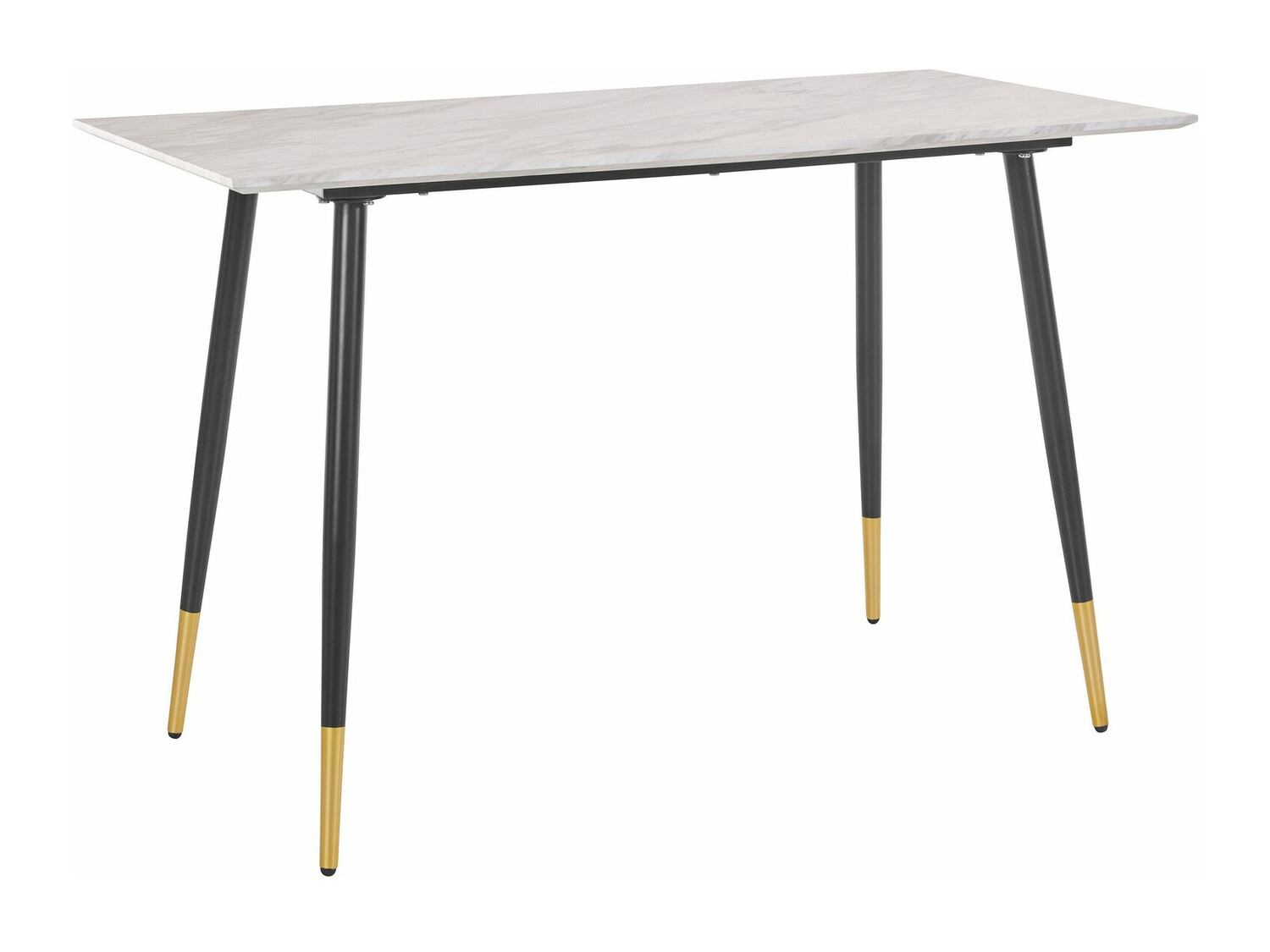 Kancelarijski sto Denton 484 (Crno + Sivi mermer)