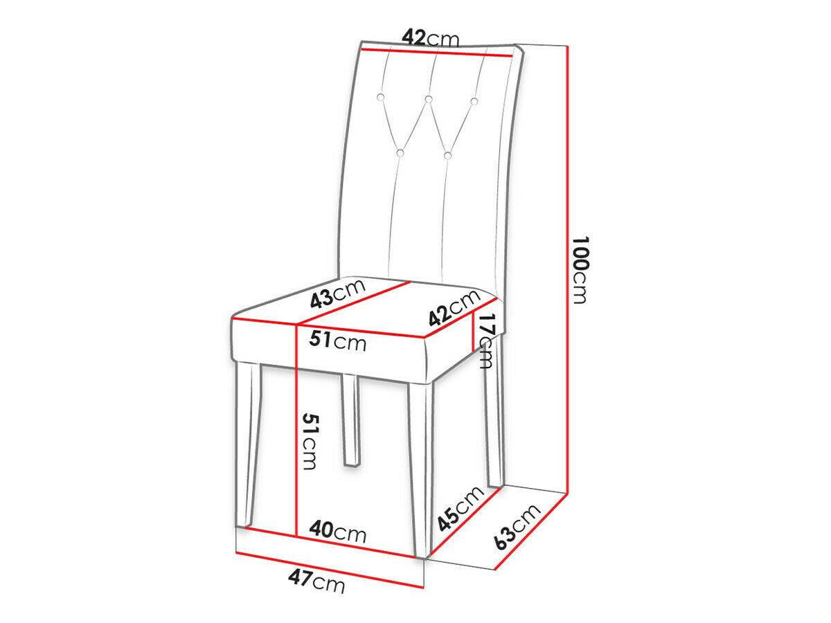Stolica Racine 109 (Magic Velvet 2217)