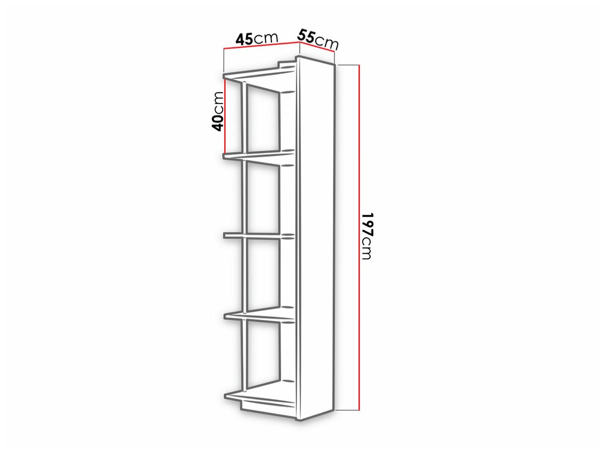 Ugaona polica Campus