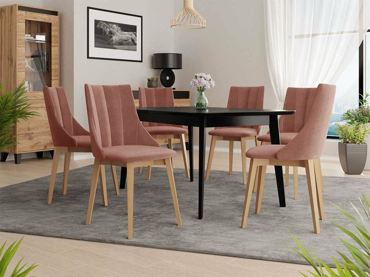 Stolica Racine 114 (Smeđa + Magic Velvet 2258)