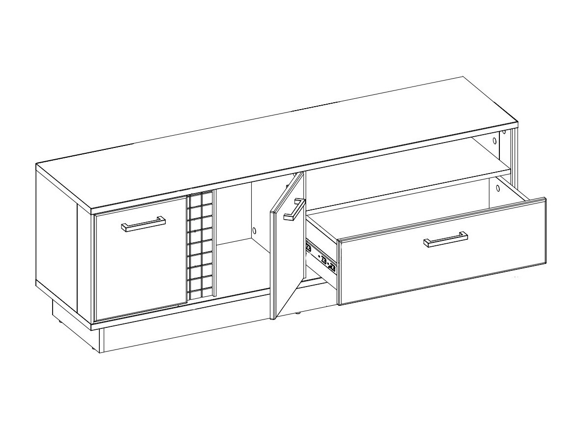 TV komoda Dunvelo 100