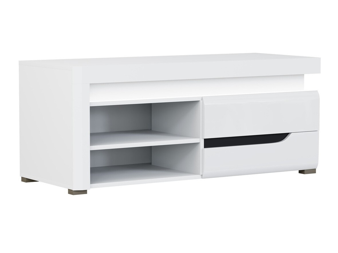 TV komoda Revelmi 100 (Sjajno belo + Belo)
