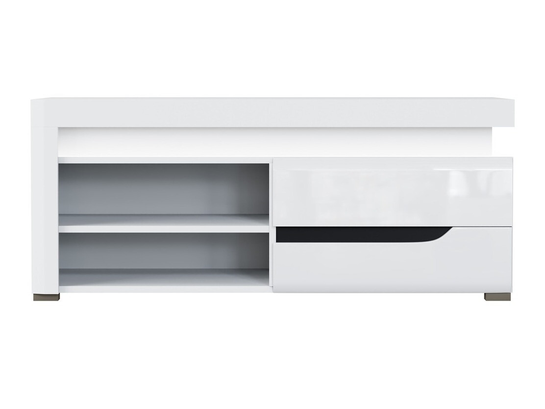 TV komoda Revelmi 100 (Sjajno belo + Belo)
