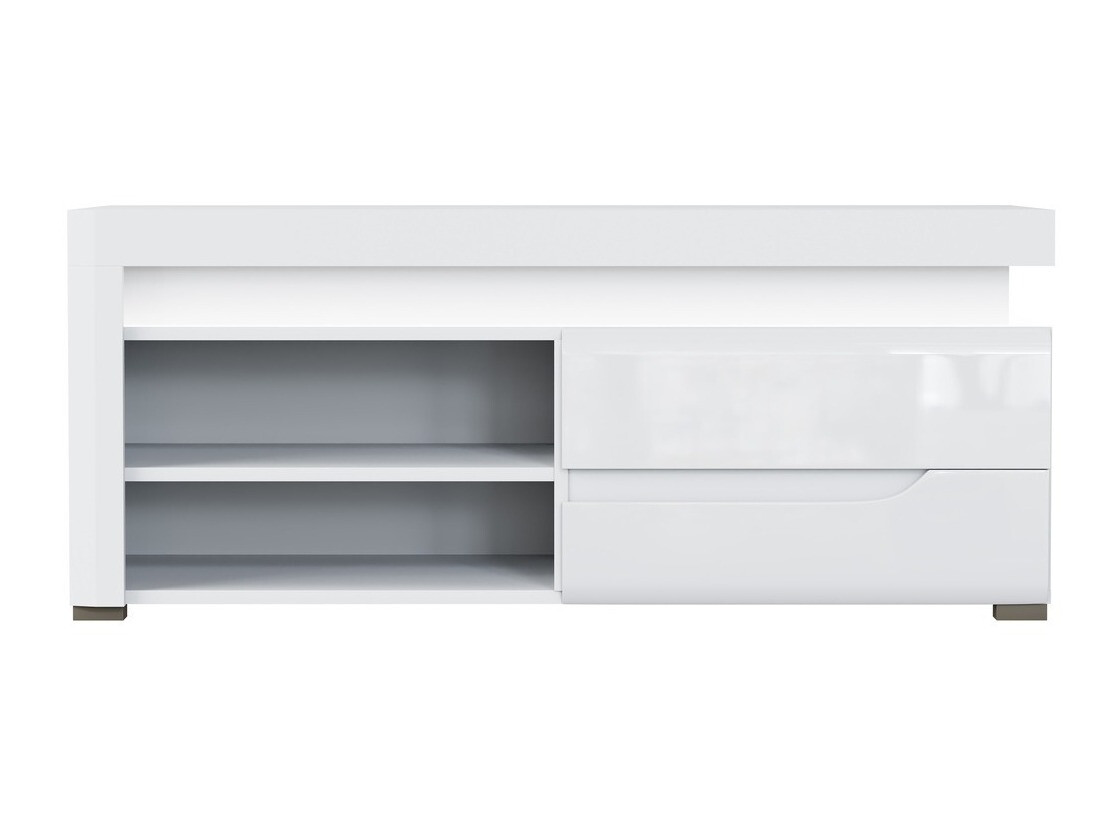 TV komoda Revelmi 100 (Sjajno belo + Belo)