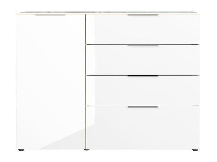 Komoda Sacramento 300 (Belo + Navarra hrast)