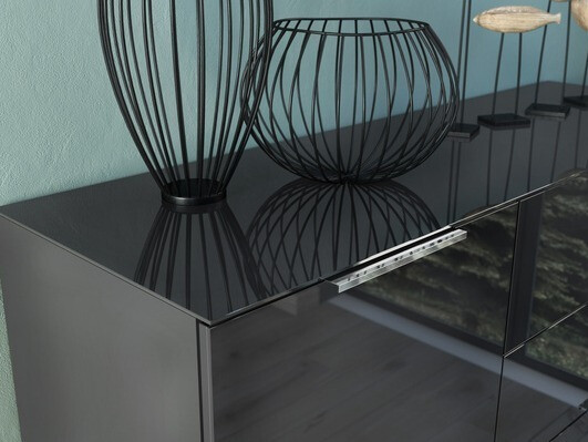 Komoda Sacramento 302 (Crno)