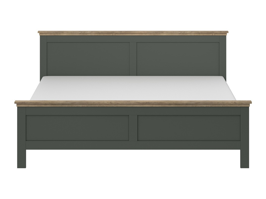 Krevet Tolnue 124 (Tamno zelena + Храст лефкас)
