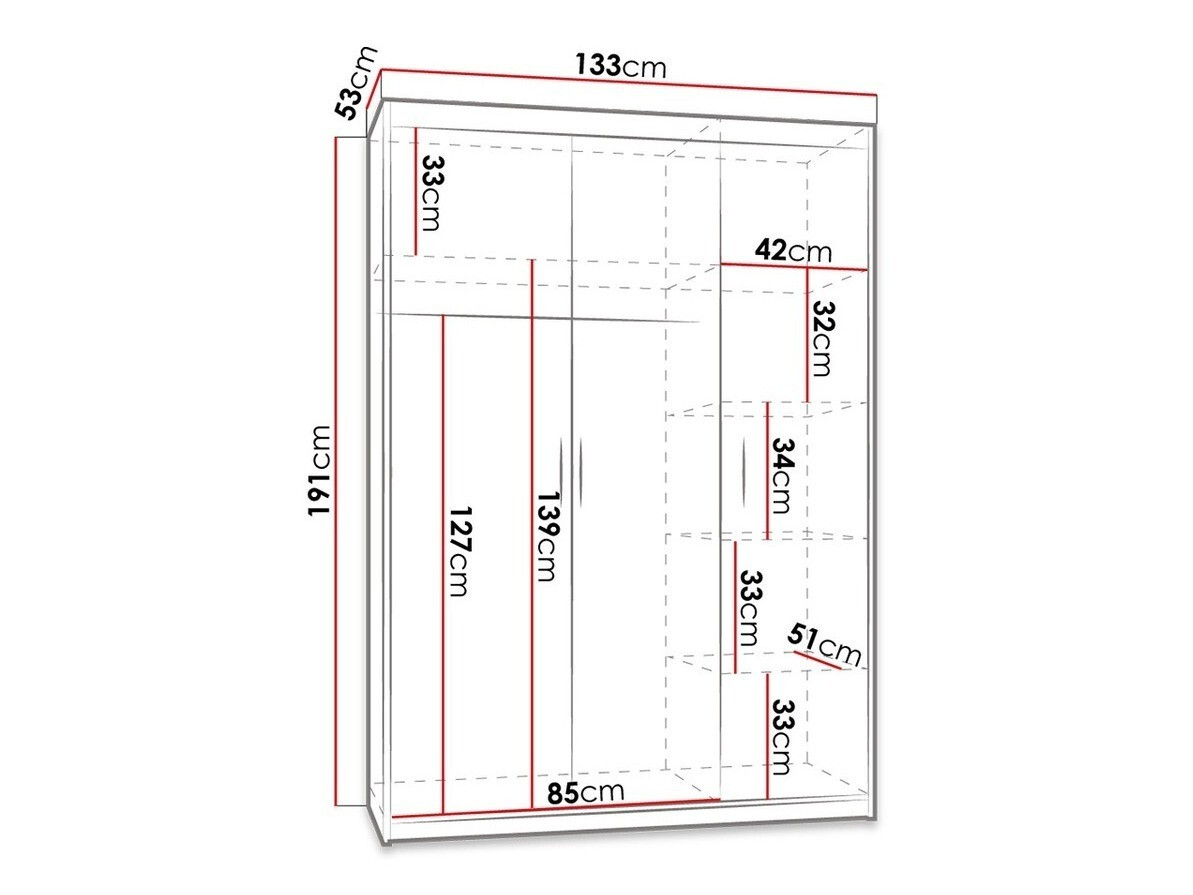 Ormar Novduni 102 (Belo)