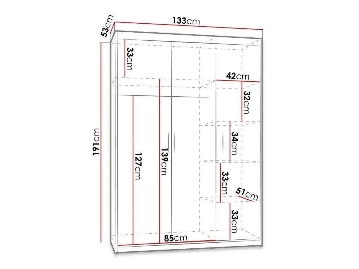 Ormar Novduni 101 (Belo)