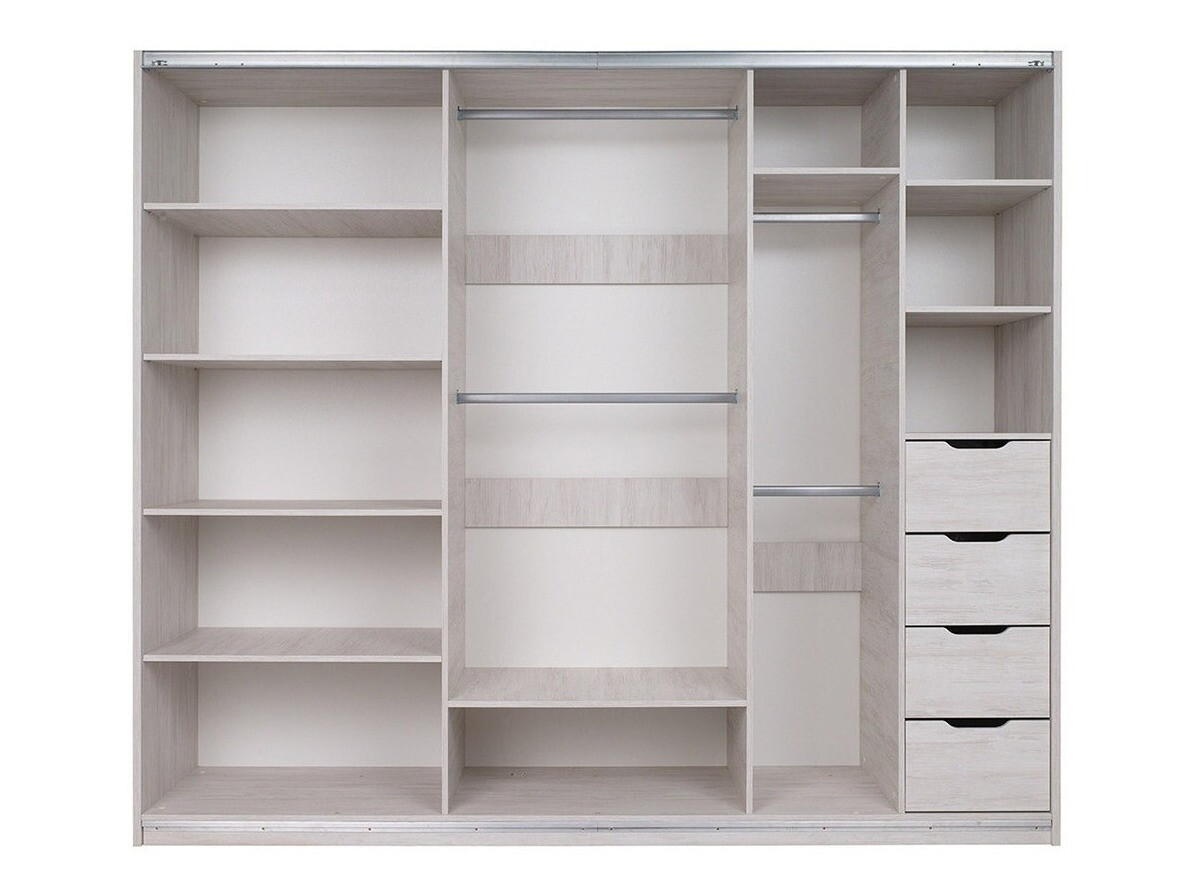 Ormar Fivelbo 110 (Manastirski hrast + Crna visoki sjaj)