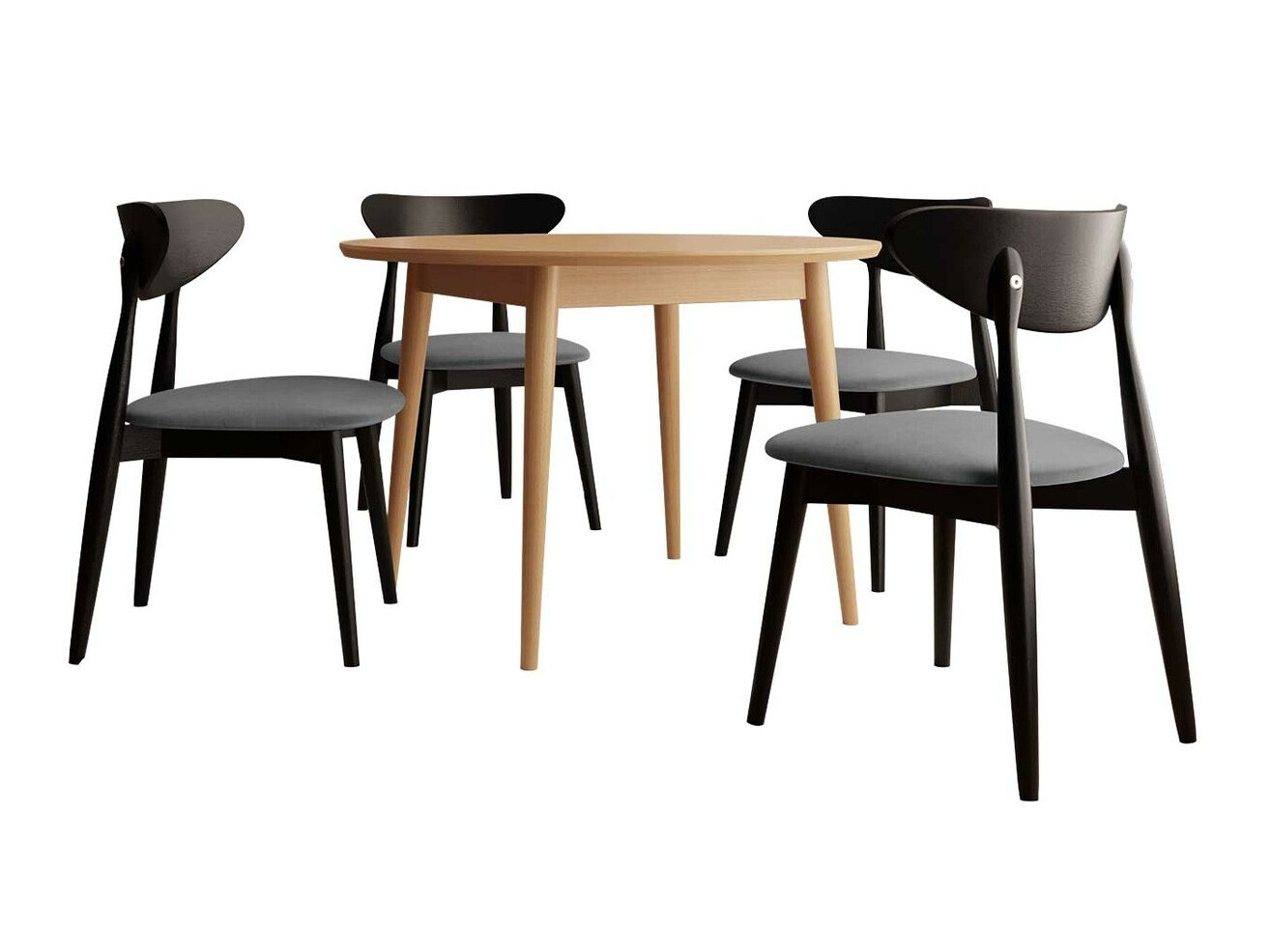 Trpezarijski set Racine 134 (Braon)