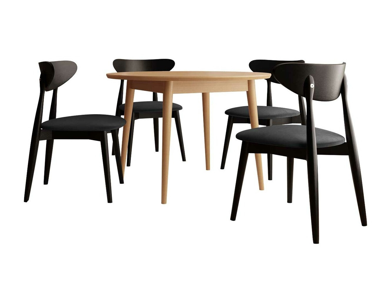 Trpezarijski set Racine 134 (Braon)