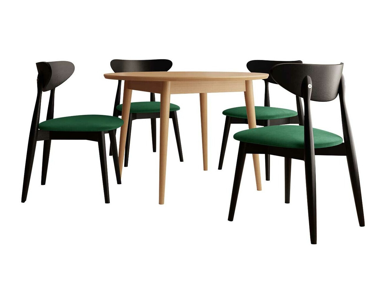 Trpezarijski set Racine 134 (Braon)