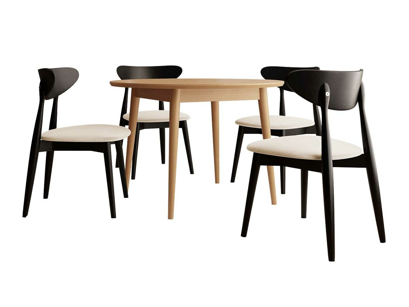 Trpezarijski set Racine 134 (Braon)