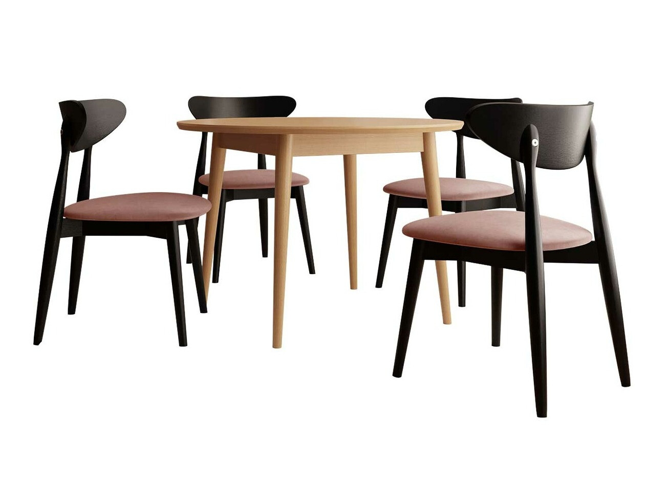 Trpezarijski set Racine 134 (Braon)