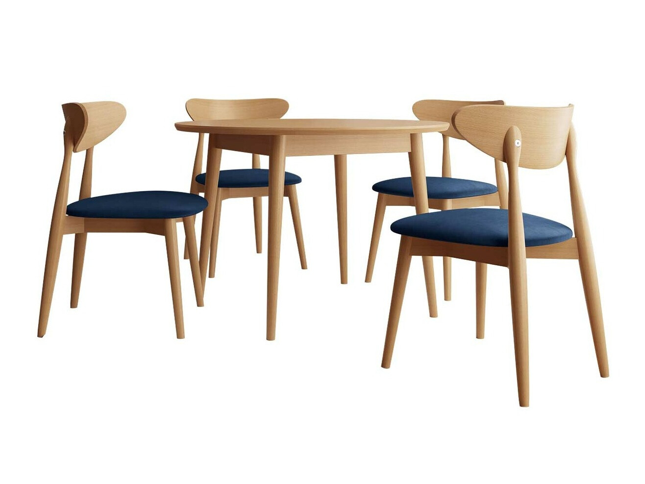 Trpezarijski set Racine 134 (Braon)