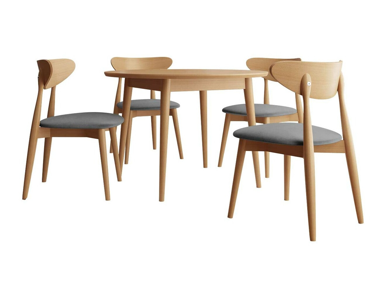 Trpezarijski set Racine 134 (Braon)