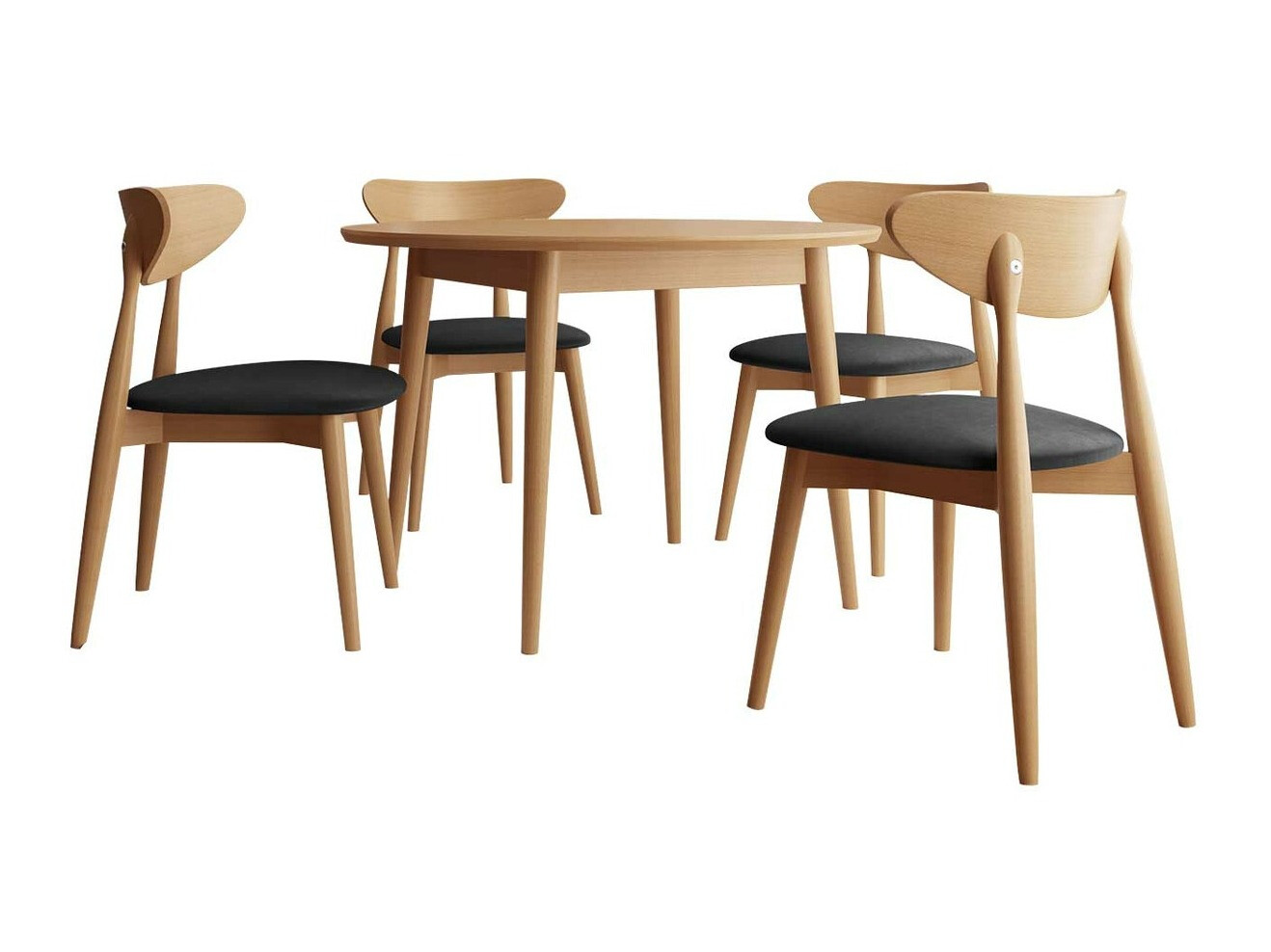 Trpezarijski set Racine 134 (Braon)