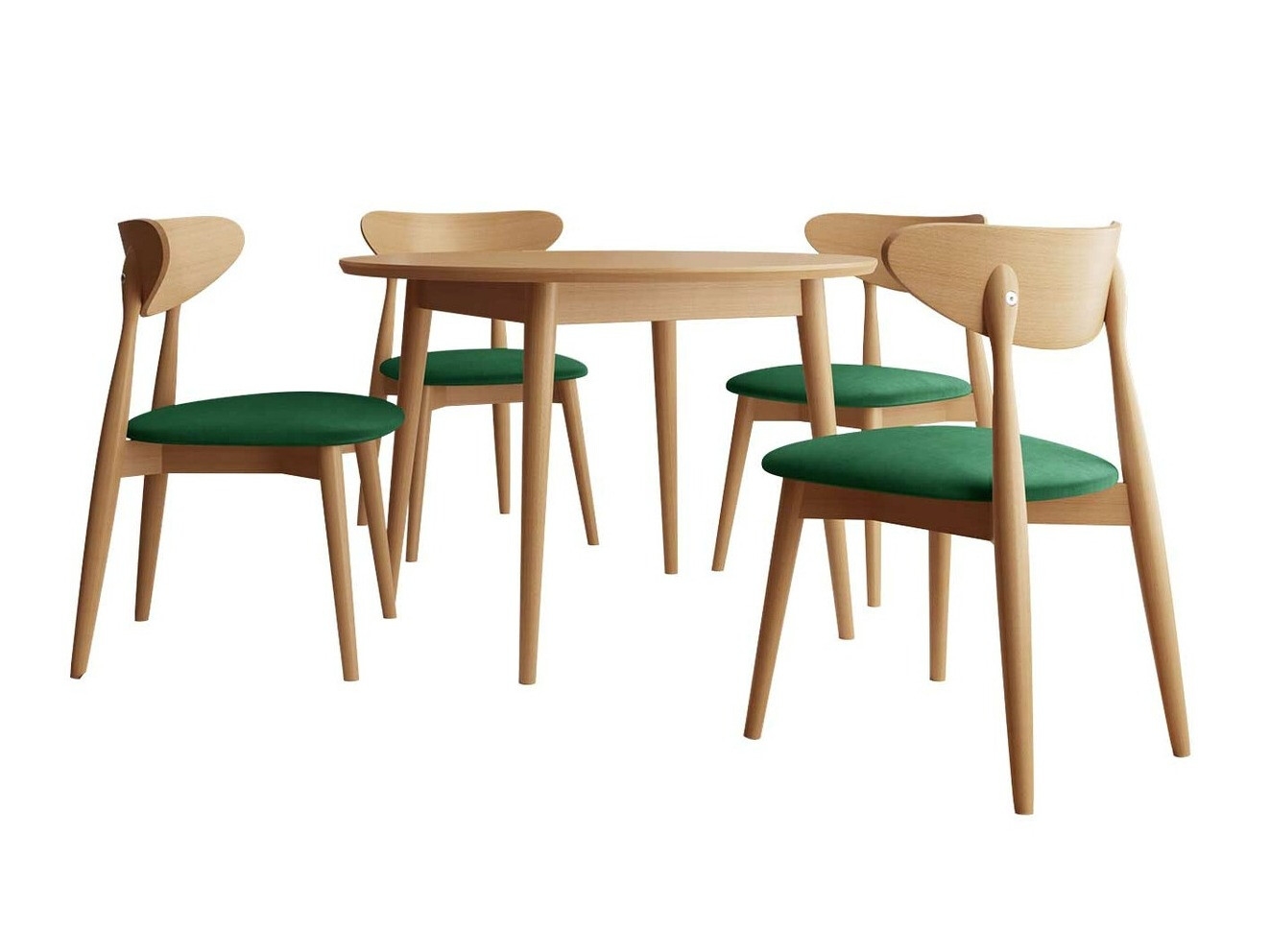 Trpezarijski set Racine 134 (Braon)