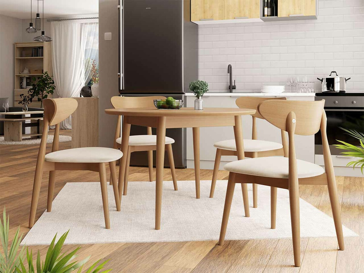 Trpezarijski set Racine 134 (Braon)