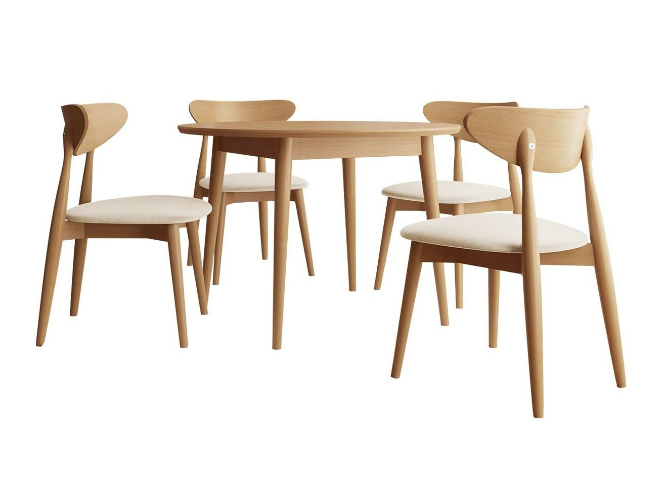 Trpezarijski set Racine 134 (Braon)