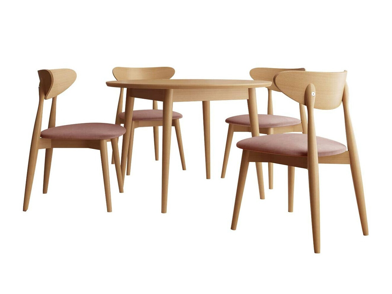 Trpezarijski set Racine 134 (Braon)