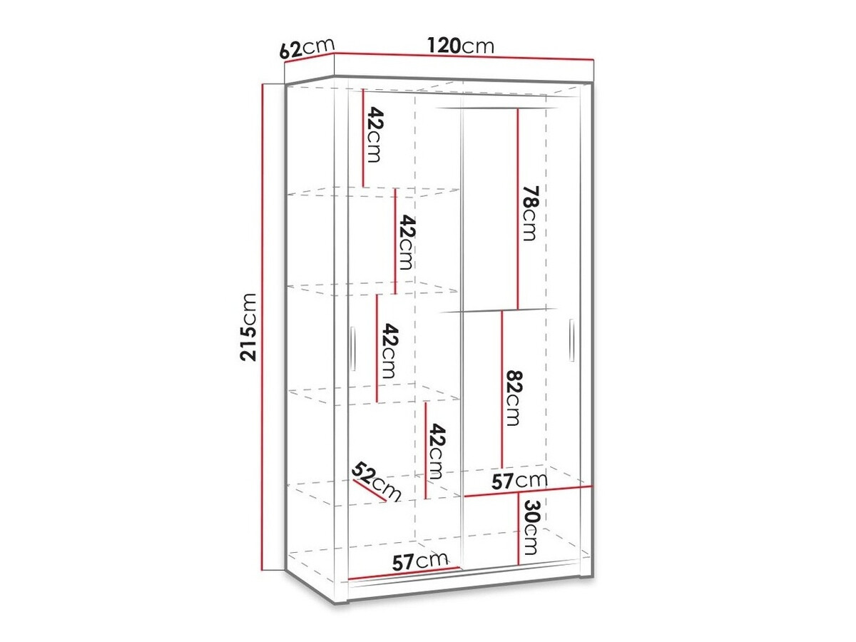 Ormar Catromi 102 (Zanatski hrast)