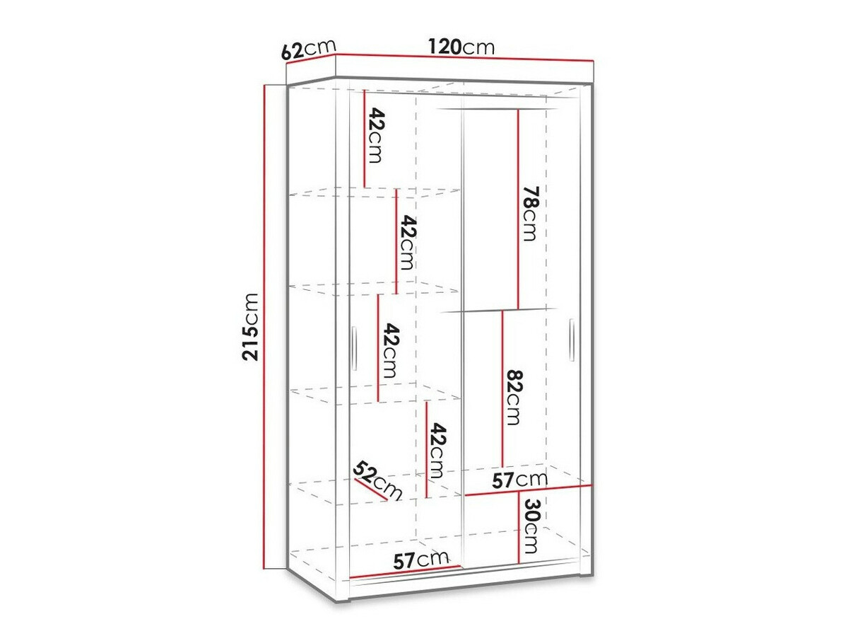 Ormar Catromi 104 (Zanatski hrast)