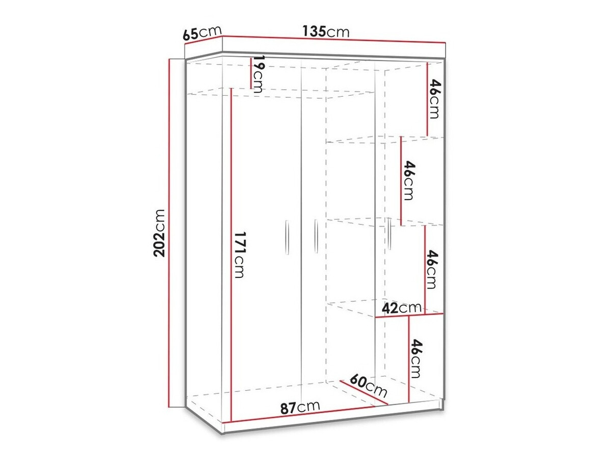Ormar Catromi 118 (Zanatski hrast)