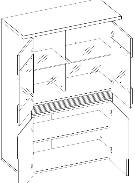 Ormarić Sonciro 103