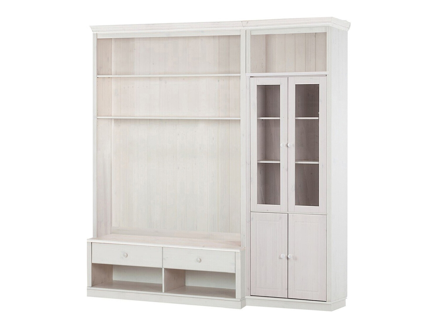 Set za dnevnu sobu Saltoro 124 (Belo)