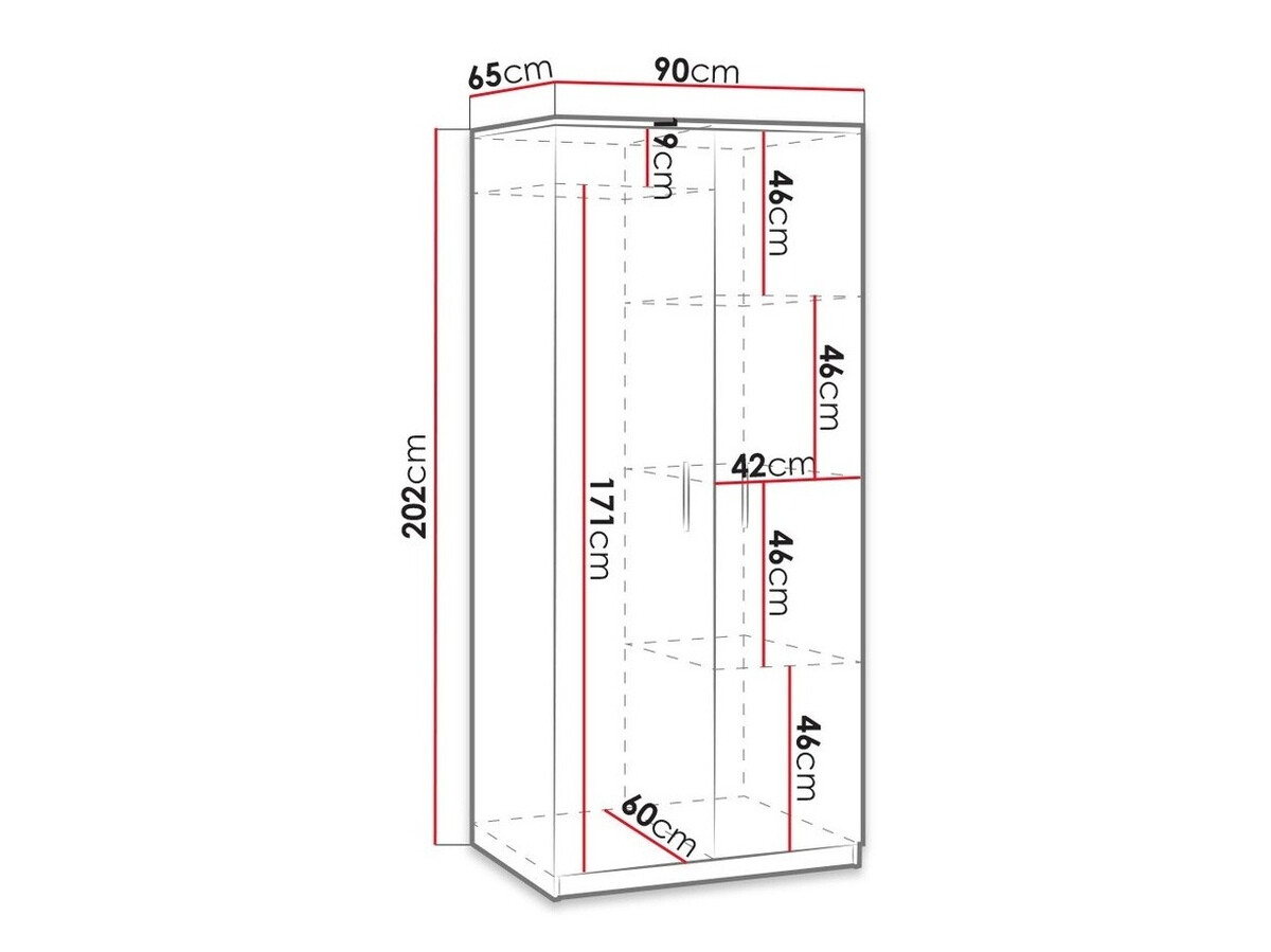Ormar Catromi 117 (Zanatski hrast)