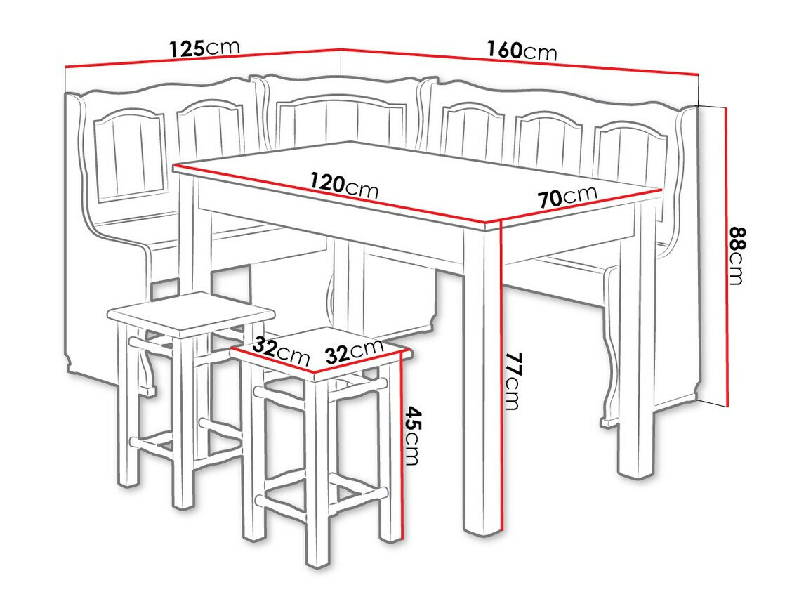 Kuhinjski ugao Edmond 103