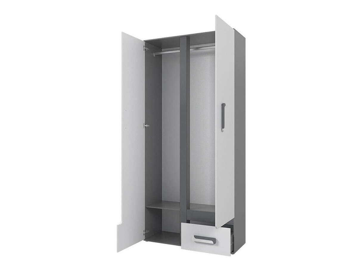 Ormar Aviseve 106 (Antracit + Belo)