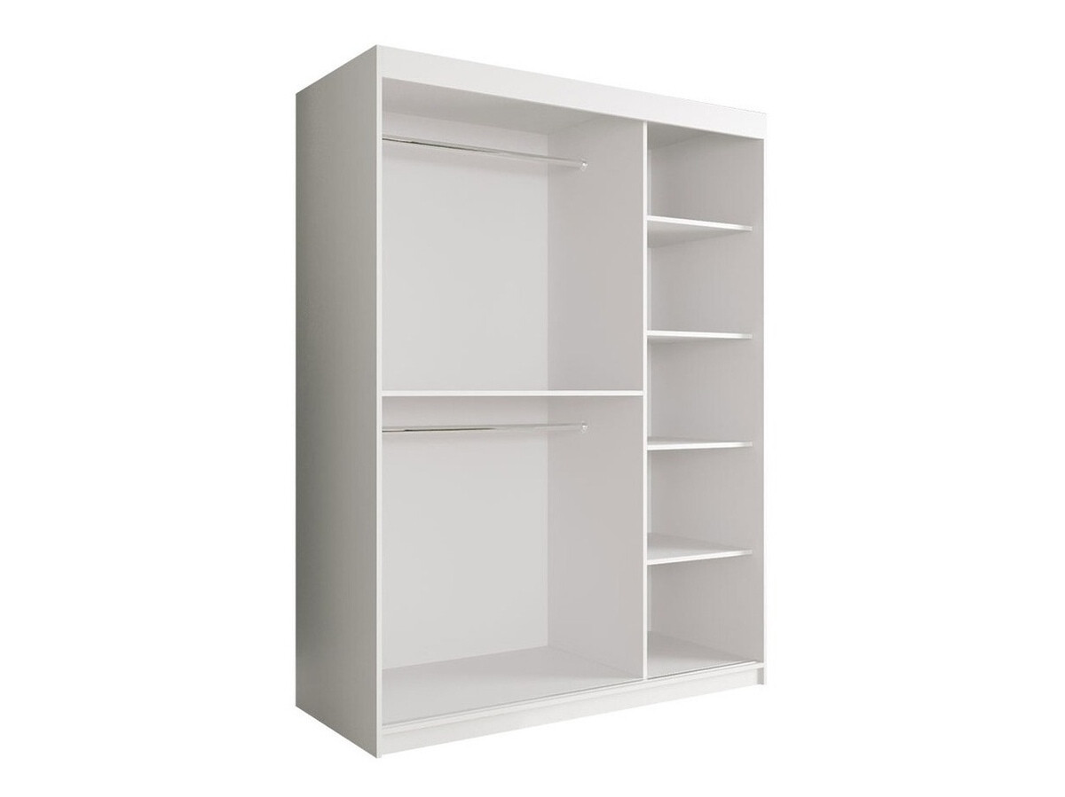 Ormar Hartford 260 (Mat belo + Beli mermer)