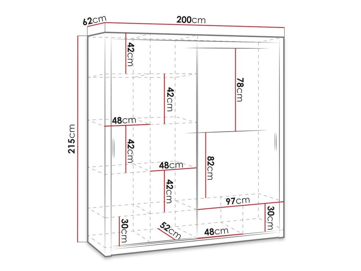 Ormar Catromi 107 (Zanatski hrast)