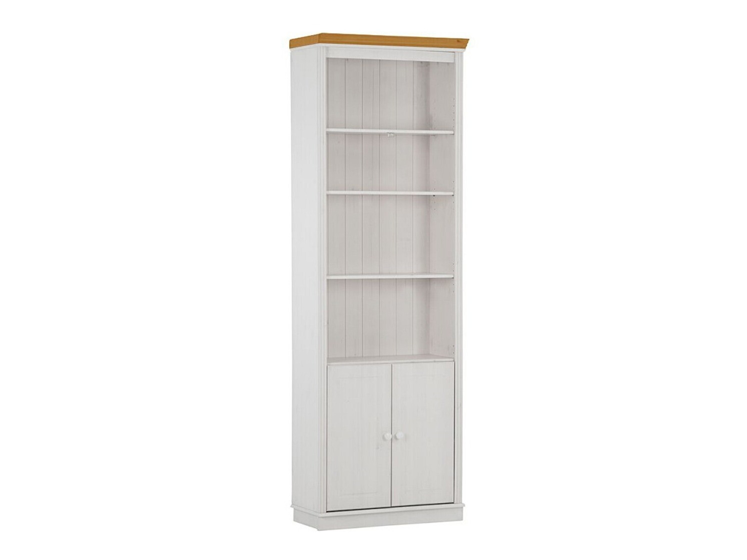 Polica Saltoro 103 (Belo + Medeni hrast)