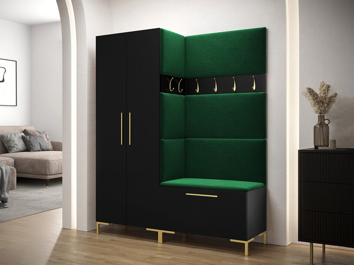 Set za hodnik Tivsoa 100 (Crno)