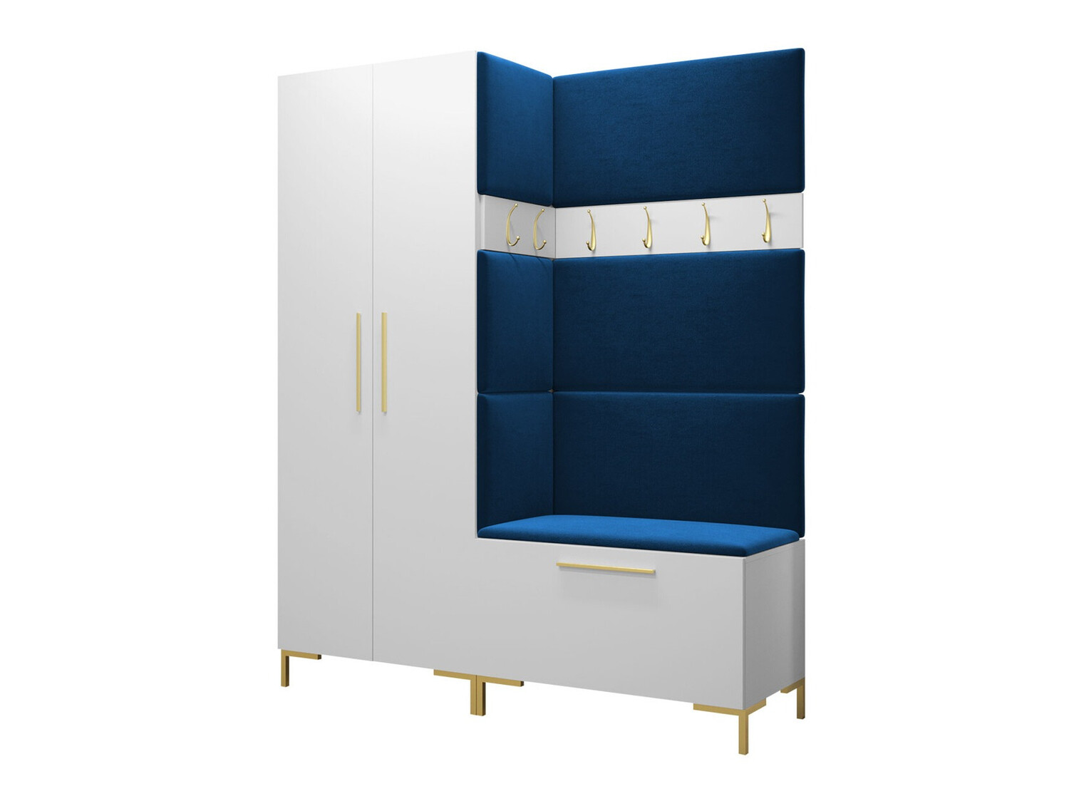 Set za hodnik Tivsoa 100 (Belo)