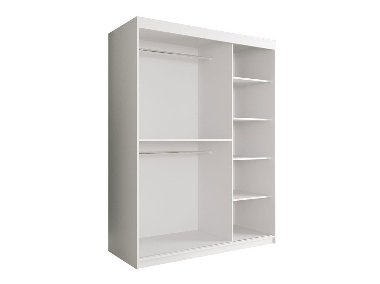 Ormar Hartford 248 (Mat crna + Crni mermer)